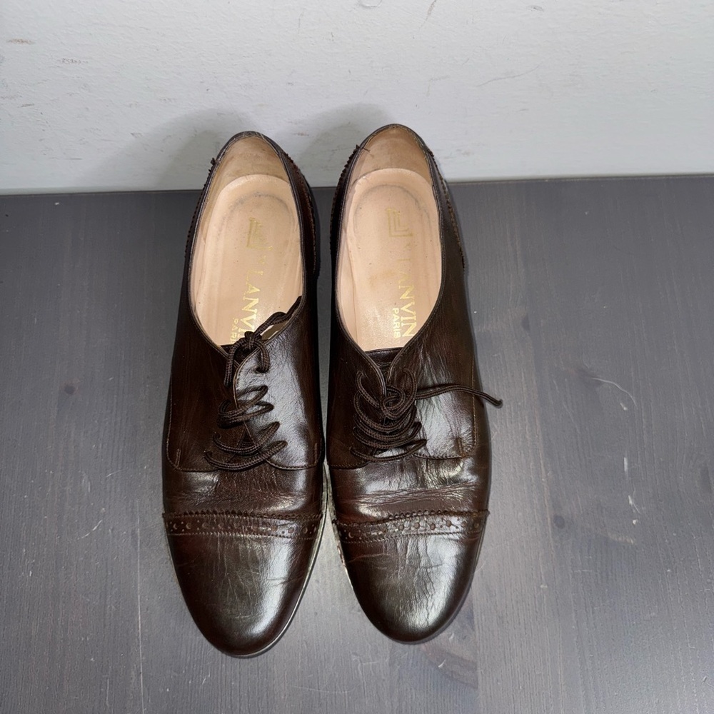 Lanvin Paris Women’s Dress Lace- up shoes - Picture 2 of 9